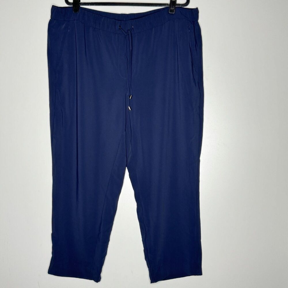 Chico's Drawstring Athletic Pull-On Ankle Pant Women's Plus Size 20 (Chico's 4)